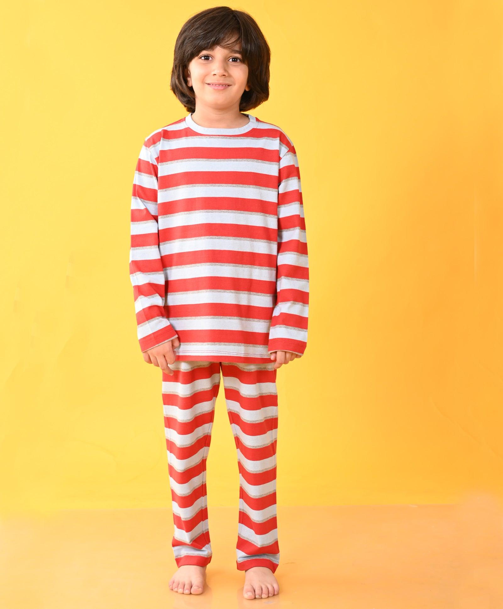 Boys red online pyjamas