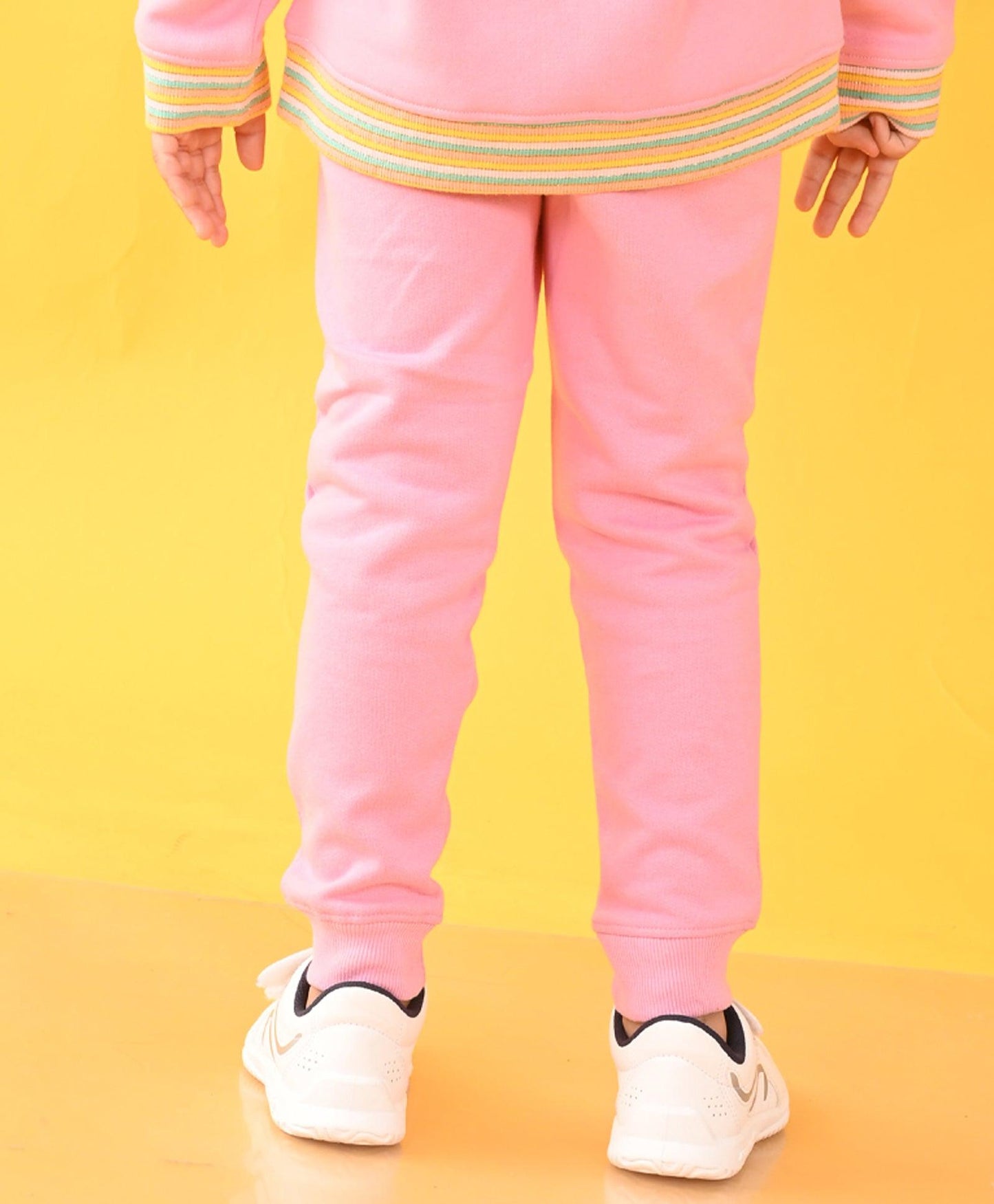 PINK SUNSHINE FLEECE JOGGER - PINK - Anthrilo 