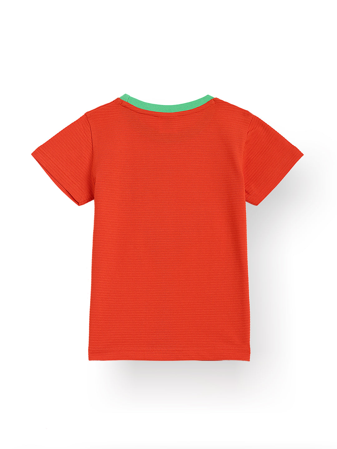 SUMMER BEACH ORANGE SHORT SLEEVEST-SHIRT - ORANGE