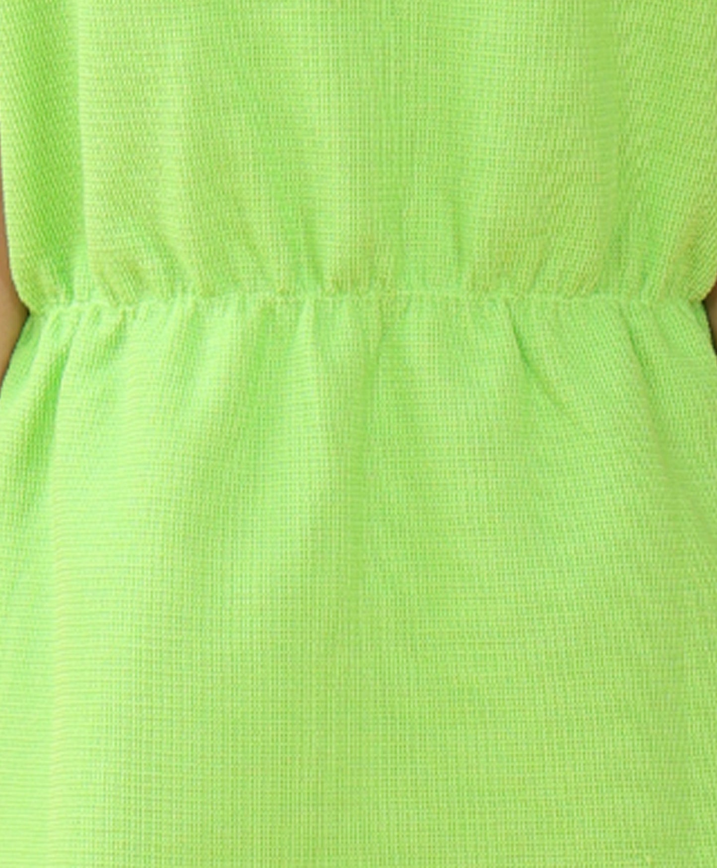 PRETTY SUMMER GREEN HEART ZIPPER DRESS - GREEN