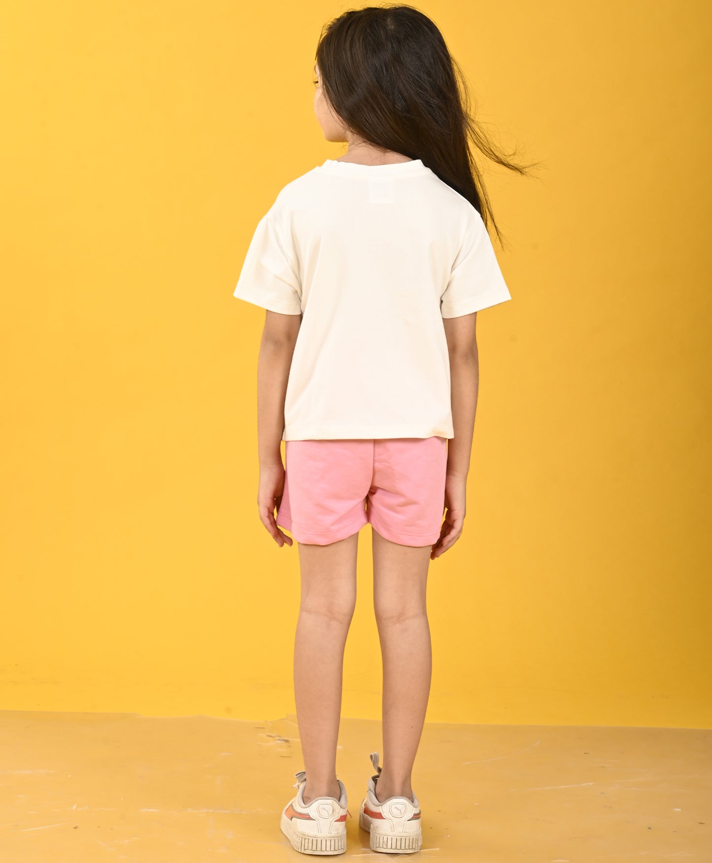 ICECREAM NEW PINK GIRLS SHORTS SET - PINK