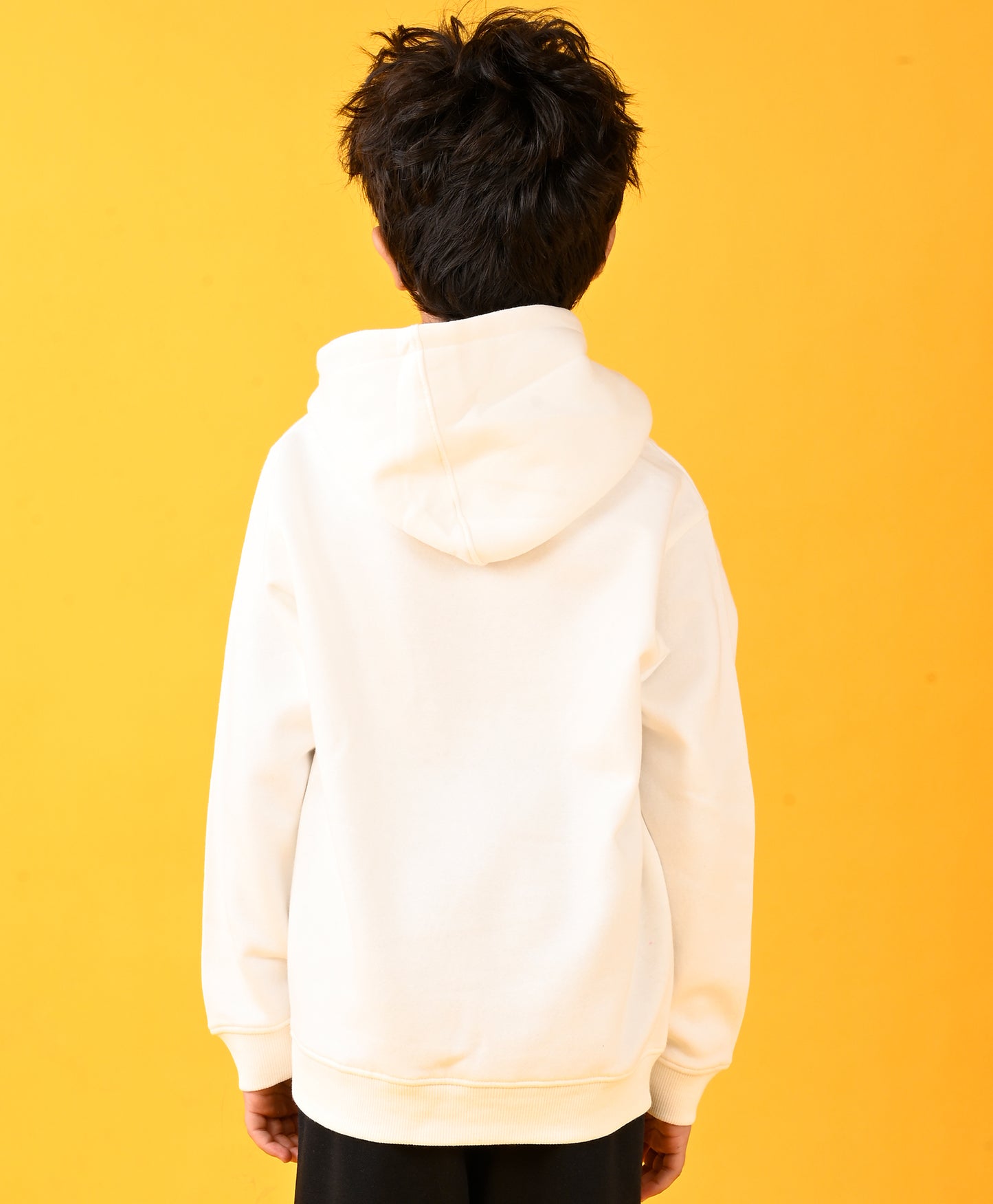 NEW GOOD HABITS BOYS FLEECE HOODIE - WHITE