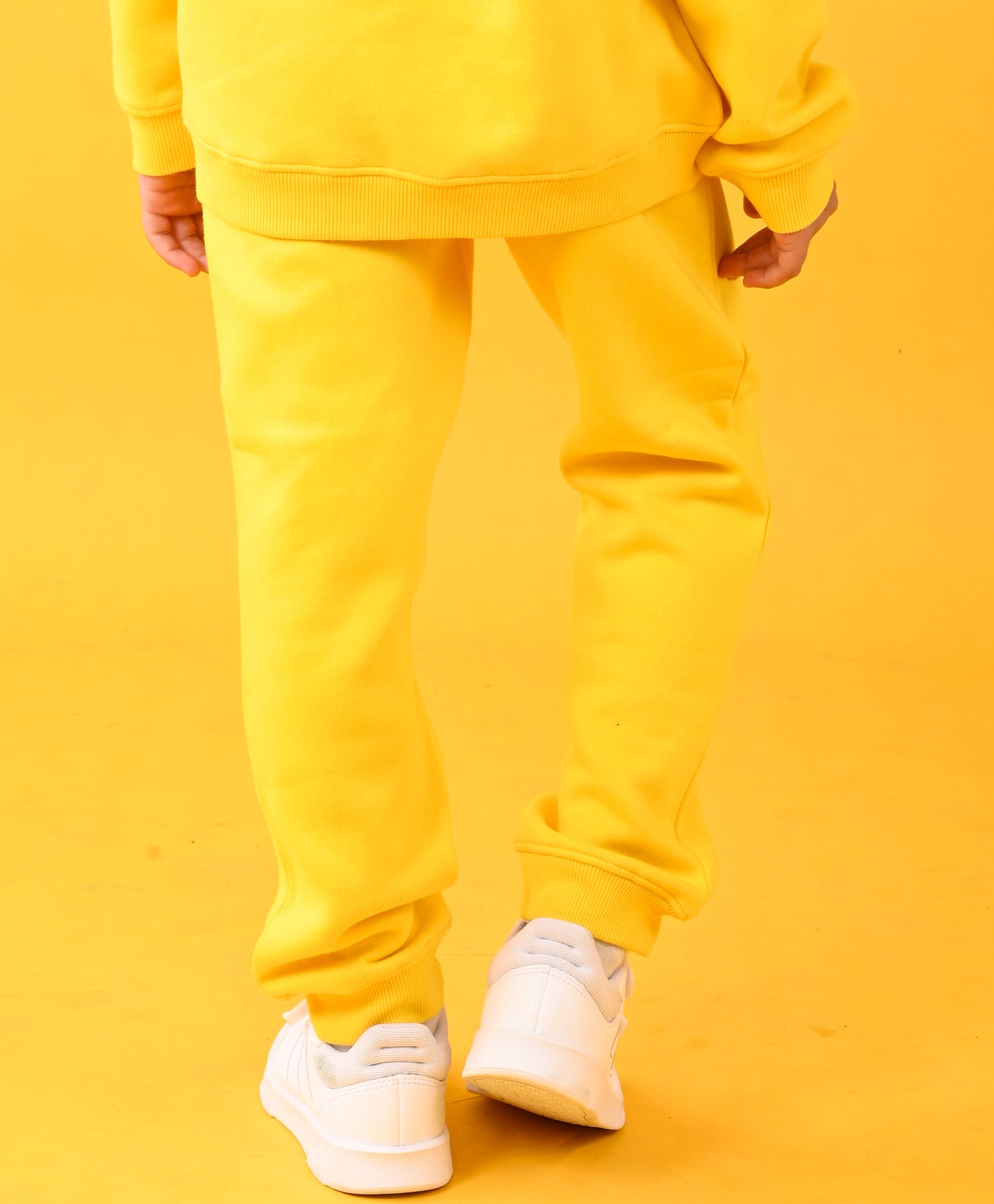 NEW GOOD HABITS YELLOW FLEECE JOGGER - YELLOW