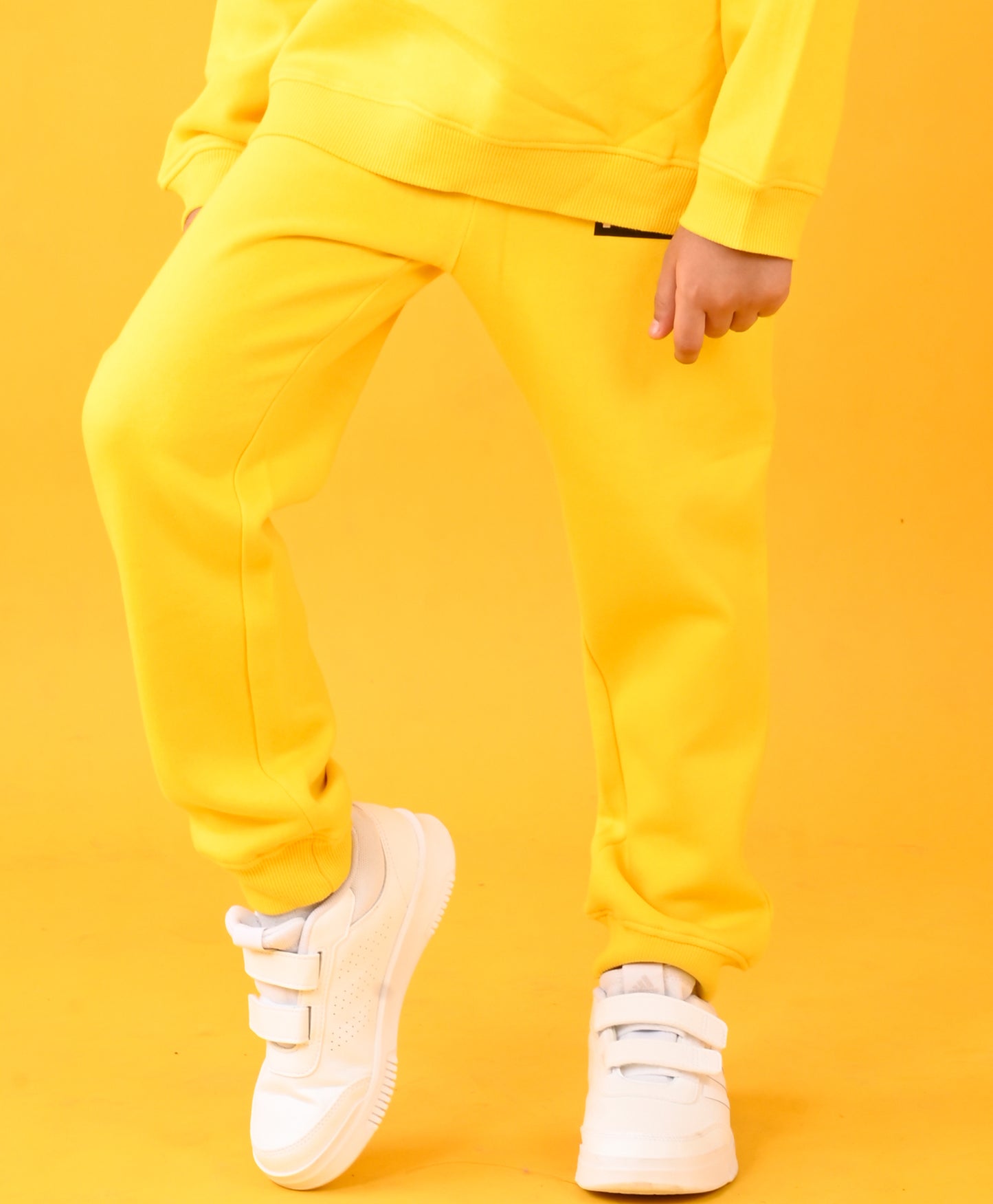 NEW GOOD HABITS YELLOW FLEECE JOGGER - YELLOW