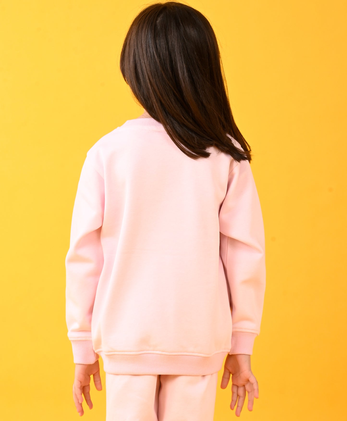 NATURE LOVE PINK FLEECE SWEATSHIRT - PINK