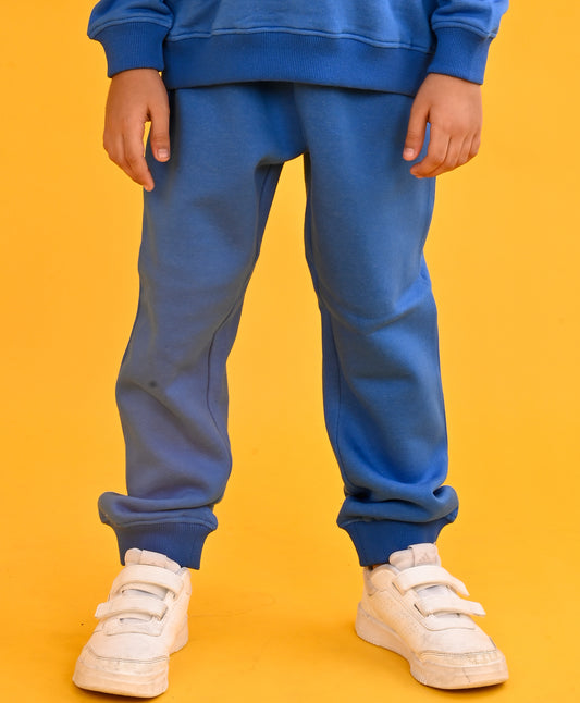 ROYAL WARM FLEECE BOYS JOGGER - ROYAL