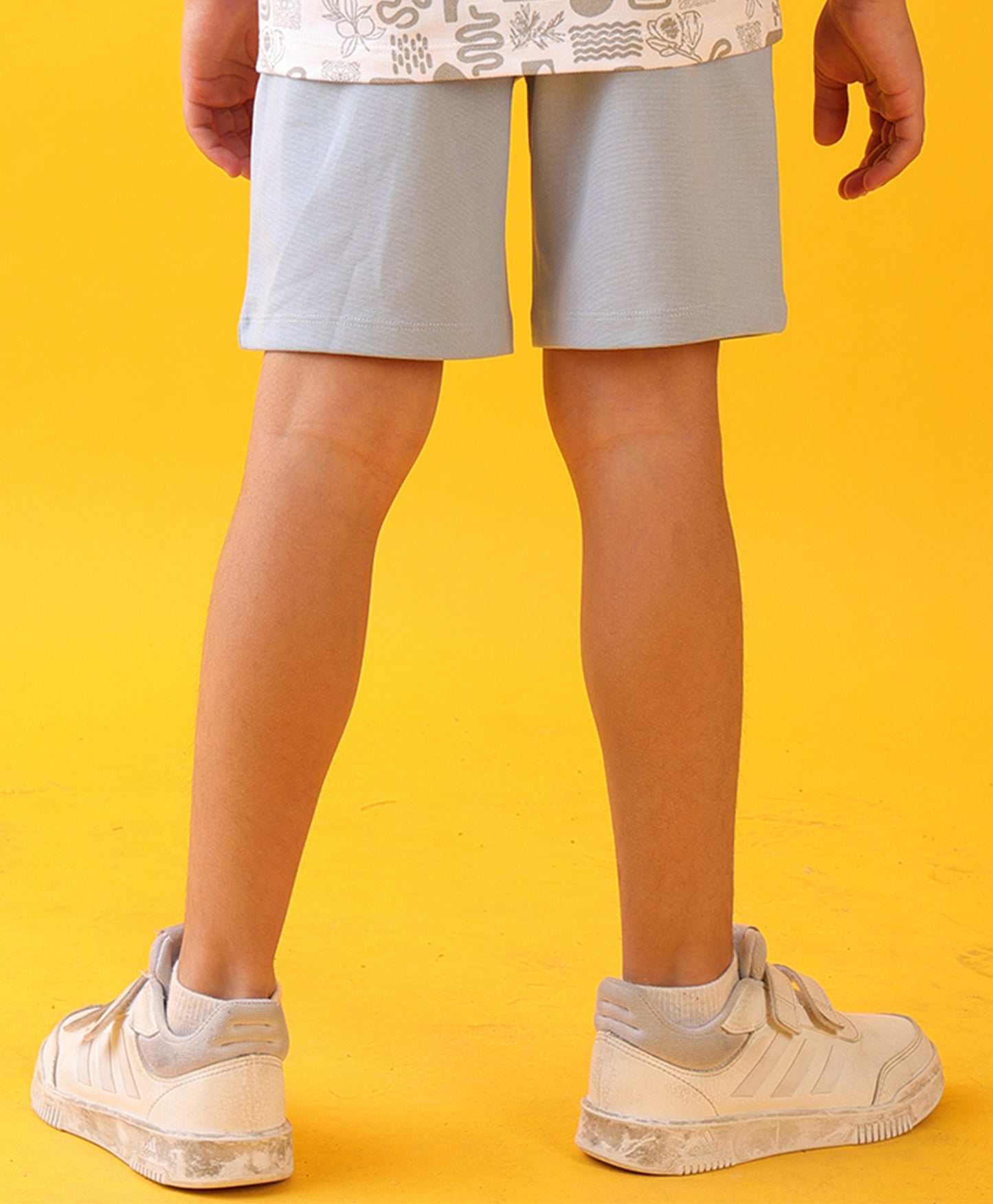 SKY ASH SUMMER BOYS SHORTS - SKY