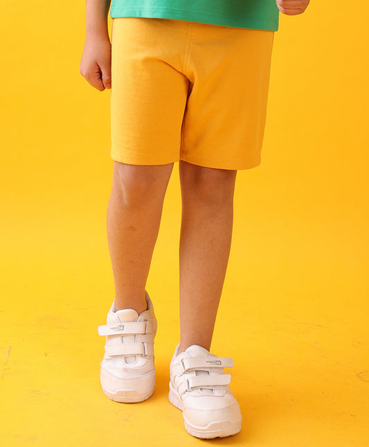 SUMMER MUSTARD BOYS SHORTS - MUSTARD