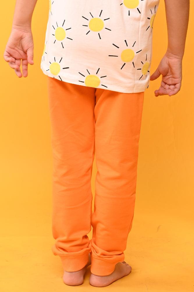 GAMER ORANGE BOYS JOGGER - ORANGE - Anthrilo India